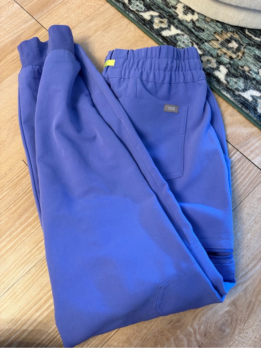 Figs Royal Purple Scrub Joggers